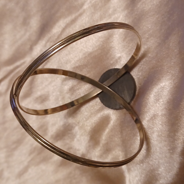 Intertwined Bangles.